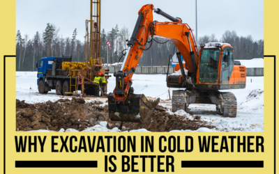 Why Excavation In Cold Weather Is Better?